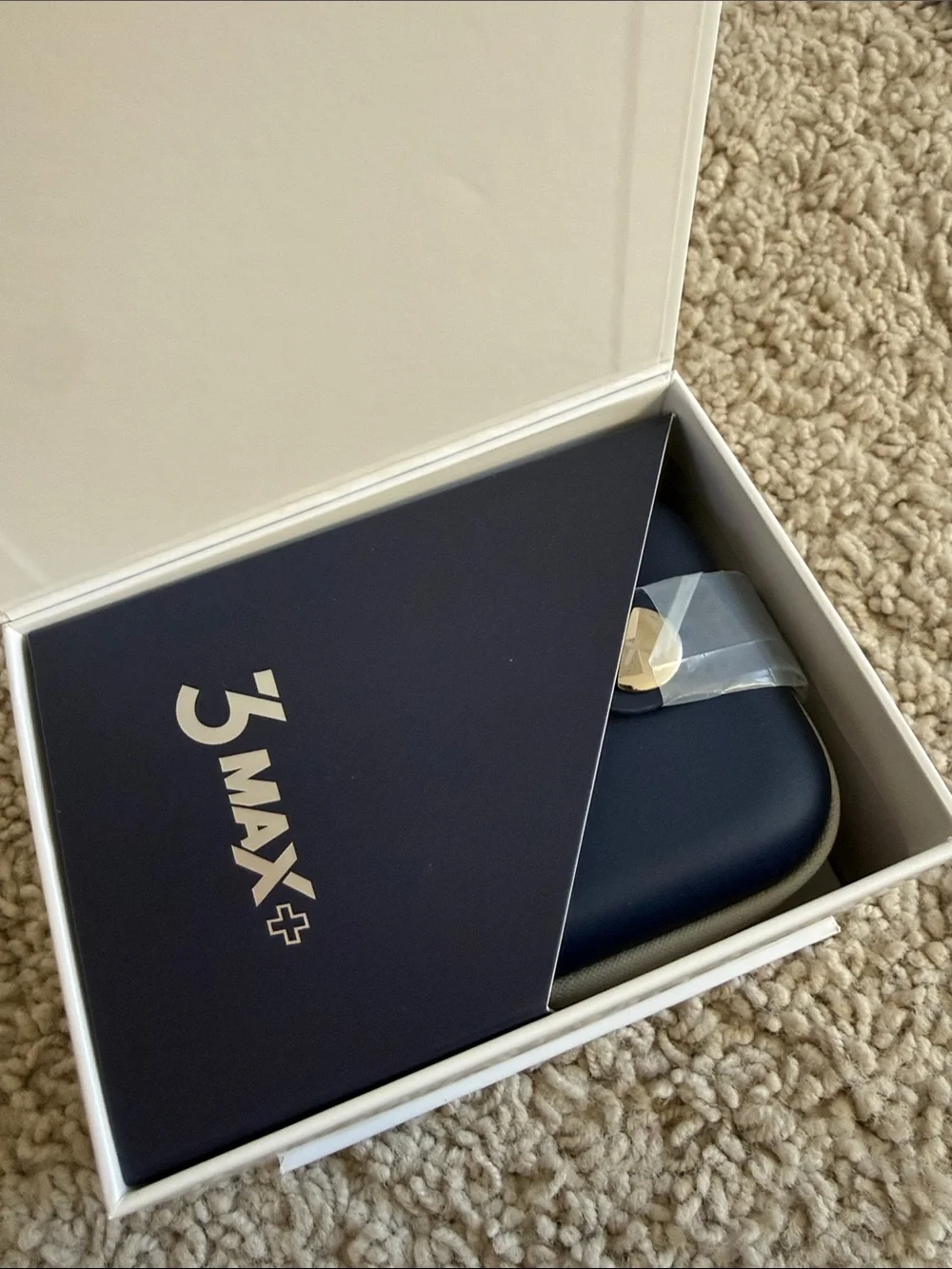 Blue Tees 3 max + magnetic laser rangefinder Golf, new in box original packaging